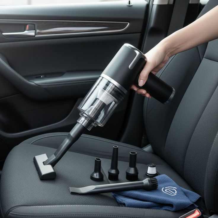 🚗 Powerful Car Vacuum Cleaner – Keep Your Car Spotless Anytime!