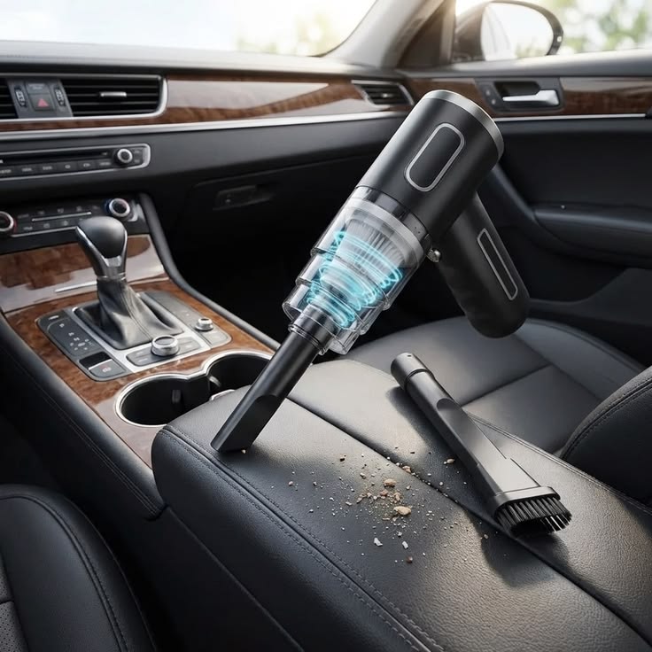 🚗 Powerful Car Vacuum Cleaner – Keep Your Car Spotless Anytime!