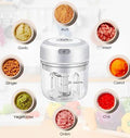 Mini Electric Food Chopper – Fast, Safe & Effortless Cooking!