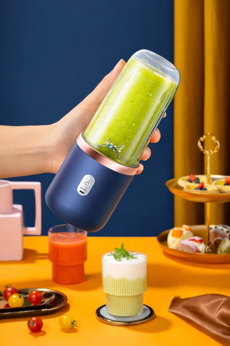 Portable Blender Bottle – Fresh Juice Anytime, Anywhere