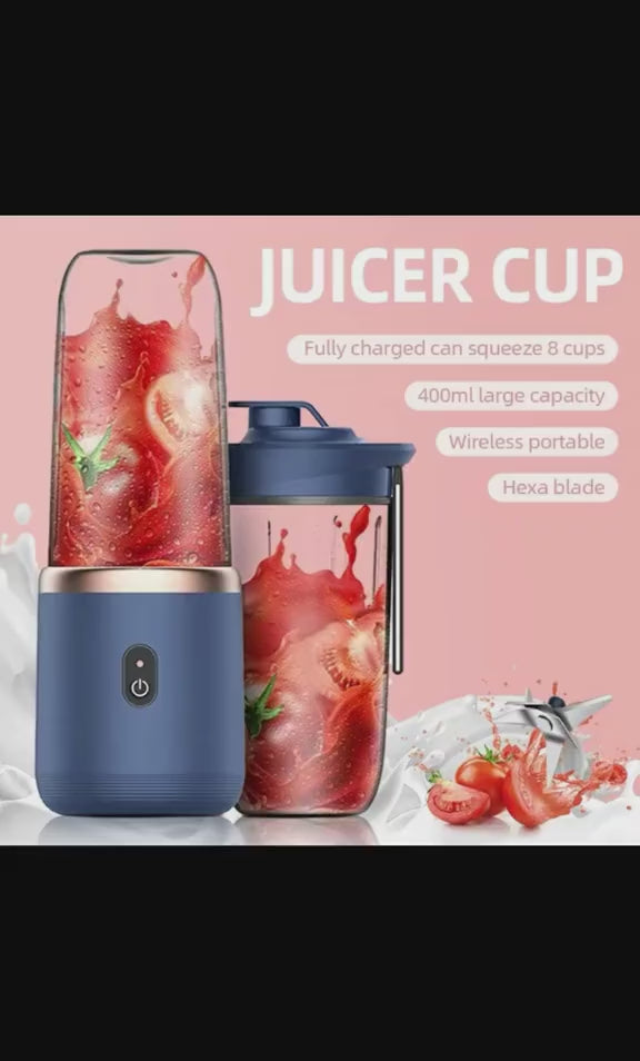 Portable Blender Bottle – Fresh Juice Anytime, Anywhere