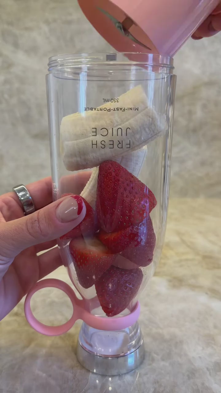 🍓 Fresh Juice Portable Blender Bottle – Blend Anywhere, Anytime!
